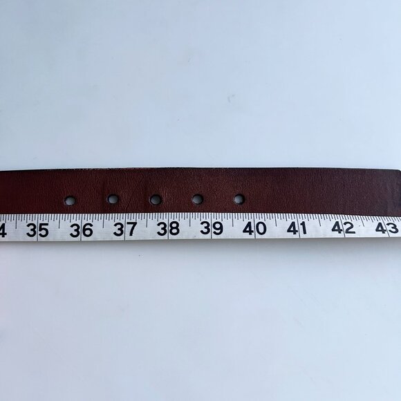 Michael Kors Leather Logo Belt - Picture 4 of 6